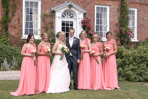 Shropshire wedding at Delbury hall